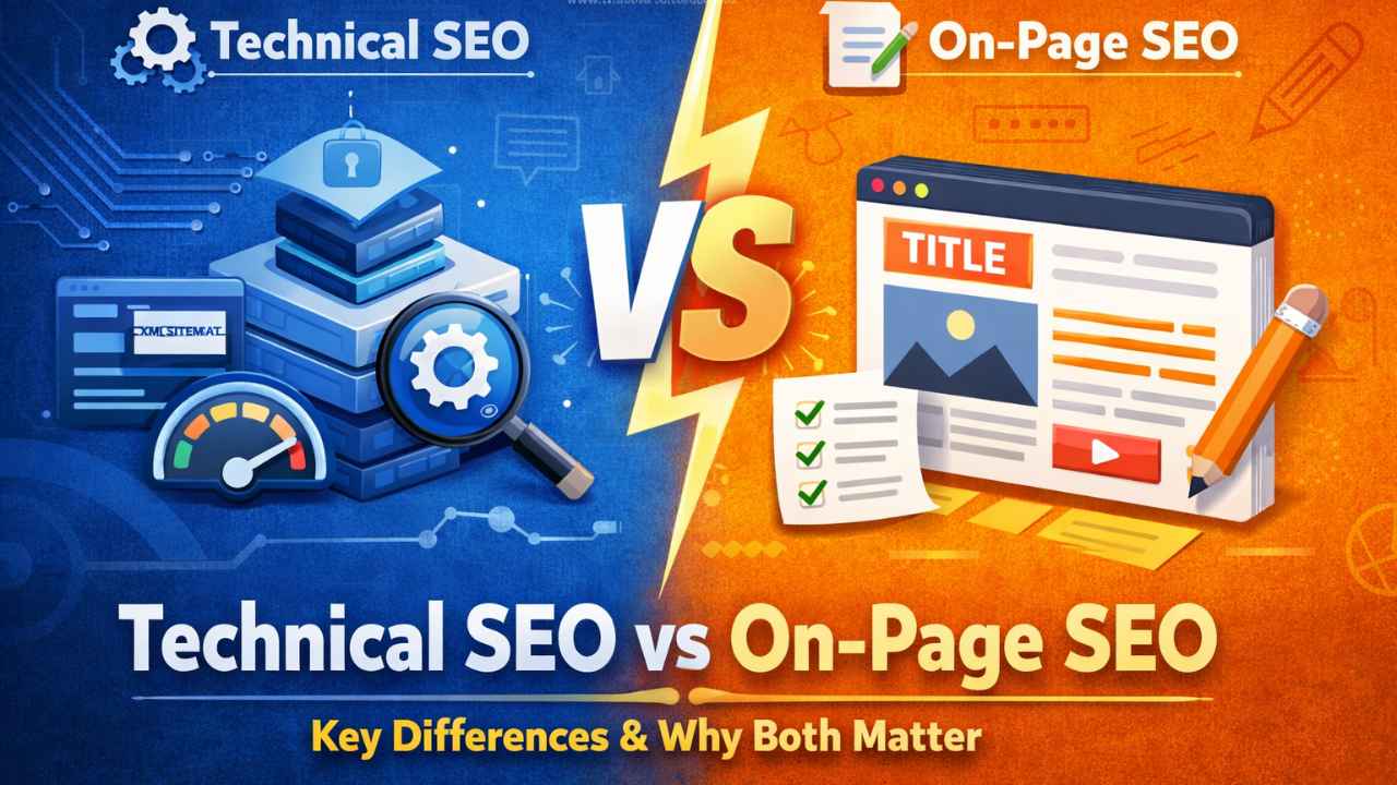 Technical SEO vs On-Page SEO